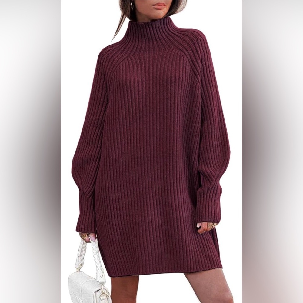 🆕Cozy Knit Turtleneck Dress